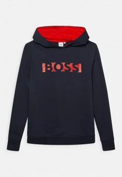 BOSS Kidswear HOODED Sweatshirt Navy Enfant