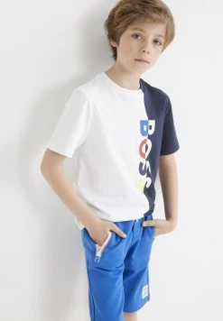 BOSS Kidswear Pantalon De Survêtement Bleu Royal Enfant