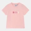 BOSS Kidswear Enfant SHORT SLEEVES TEE T Shirt Imprimé Baby Pink -BOSS Soldes Magasin 05143958fb784c8382be81713fc212a3