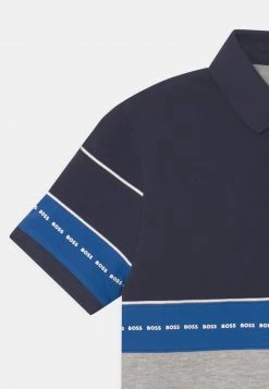 BOSS Kidswear Enfant SHORT SLEEVE Polo Navy -BOSS Soldes Magasin 052ab50233fb44cfb89b9f3dbdf7cedb