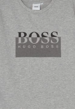 BOSS Kidswear LONG SLEEVE T Shirt à Manches Longues Chine Grey Enfant 7 BOSS Kidswear LONG SLEEVE T Shirt à Manches Longues Chine Grey Enfant -BOSS Soldes Magasin 075cb44537534def82895243c7be25bf