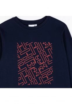 BOSS Kidswear T Shirt à Manches Longues Bleu Cargo Enfant -BOSS Soldes Magasin 0a2f48b4762a4e5da735f0f7f1725a67