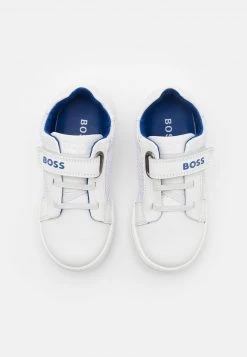 BOSS Kidswear TRAINERS Baskets Basses White Enfant -BOSS Soldes Magasin 0b77797b574d4208a0fba4b288a437a2