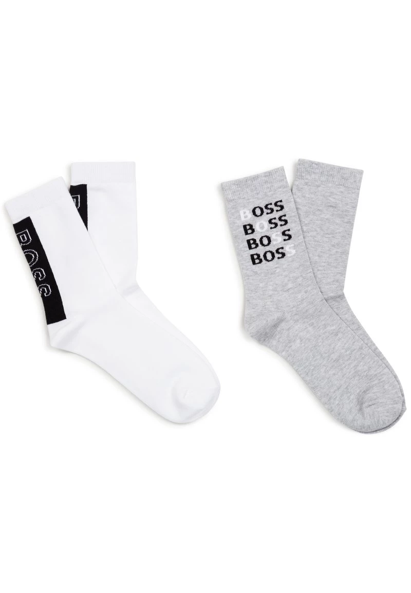 BOSS Kidswear Enfant SET OF 2 PAIRS Chaussettes Blanc 3 BOSS Kidswear Enfant SET OF 2 PAIRS Chaussettes Blanc
