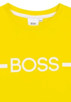 BOSS Kidswear Enfant SHORT SLEEVES TEE T Shirt Imprimé Pollen -BOSS Soldes Magasin 10a6183397fd418b97f4e776fcd48846
