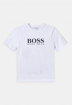 BOSS Kidswear Enfant T Shirt Imprimé Weiss