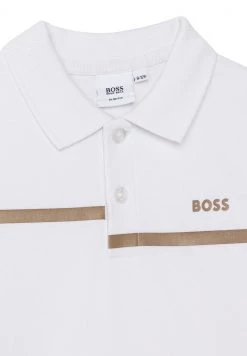 BOSS Kidswear POLO Polo Blanc Enfant -BOSS Soldes Magasin 132b4ffdf9f842de857a73c467961149