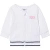 BOSS Kidswear Enfant FANTAISIE Gilet Blanc -BOSS Soldes Magasin 1382dc0b2e6943c4b486b74166642cf0