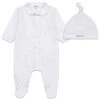 BOSS Kidswear Grenouillère Blanc Enfant