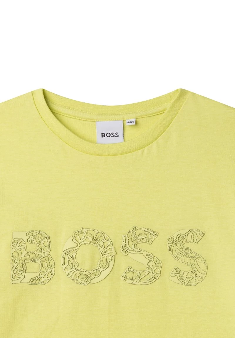 BOSS Kidswear T Shirt Imprimé Citrine Enfant 5 BOSS Kidswear T Shirt Imprimé Citrine Enfant – Image 3