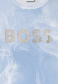 BOSS Kidswear Enfant SHORT SLEEVES TEE T Shirt Imprimé Pale Blue -BOSS Soldes Magasin 17cd4283571d468d87abbf3a08d56d78