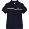 BOSS Kidswear POLO Polo Bleu Cargo Enfant -BOSS Soldes Magasin 18599b1c962442628edf7d451d7709fc