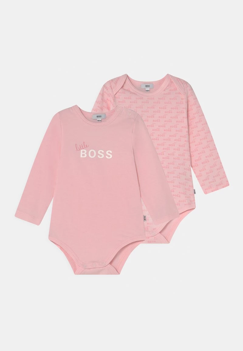 BOSS Kidswear 2 PACK UNISEX Body Pinkpale 3 BOSS Kidswear 2 PACK UNISEX Body Pinkpale