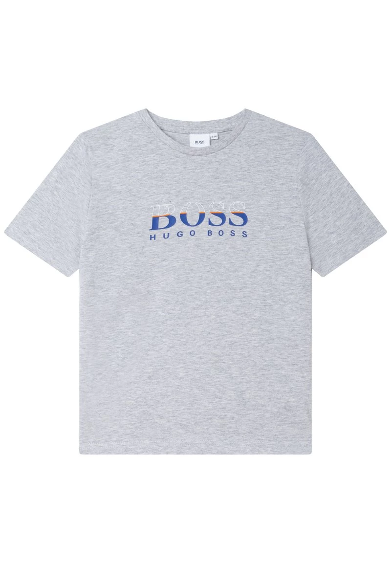 BOSS Kidswear T Shirt Imprimé Gris Chine Enfant 3 BOSS Kidswear T Shirt Imprimé Gris Chine Enfant