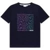 BOSS Kidswear T Shirt Imprimé Bleu Cargo Enfant -BOSS Soldes Magasin 1c2c241ad3db4427ad95a6c72789bebe