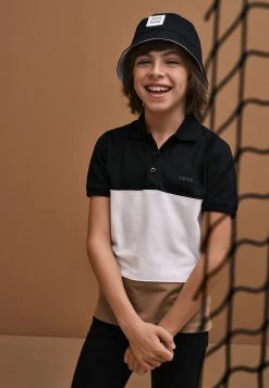 BOSS Kidswear Enfant SHORT SLEEVED Polo Black