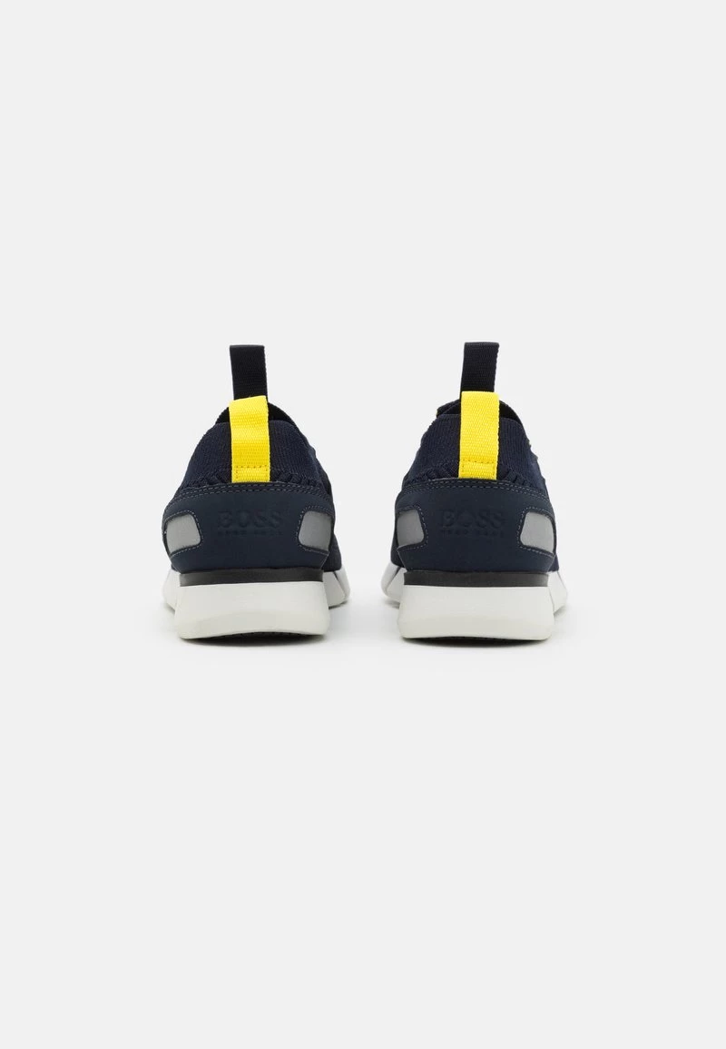 BOSS Kidswear Enfant TRAINERS Baskets Basses Dark Blue 5 BOSS Kidswear Enfant TRAINERS Baskets Basses Dark Blue – Image 3