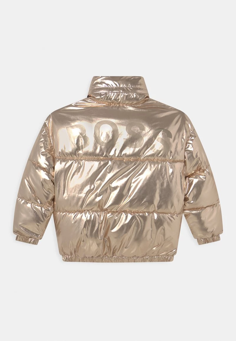 BOSS Kidswear Enfant PUFFER Veste D'hiver Golden 4 BOSS Kidswear Enfant PUFFER Veste D'hiver Golden – Image 2