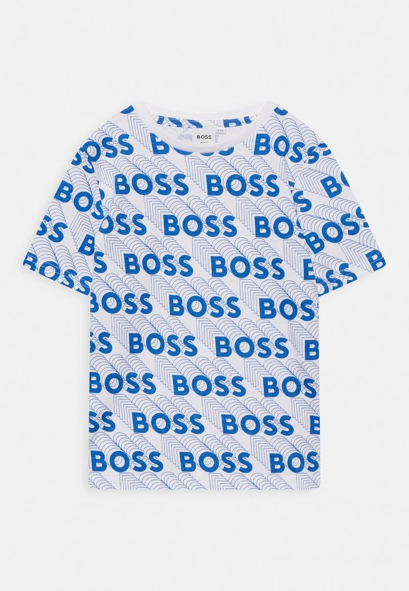 BOSS Kidswear Enfant SHORT SLEEVES TEE T Shirt Imprimé White 3 BOSS Kidswear Enfant SHORT SLEEVES TEE T Shirt Imprimé White