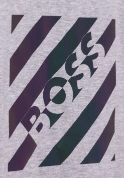 BOSS Kidswear Enfant SHORT SLEEVES TEE T Shirt Imprimé Gris Chine -BOSS Soldes Magasin 20fc8672aa344aafa07bb1755bdf8d9f