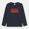 BOSS Kidswear LONG SLEEVE T Shirt à Manches Longues Navy Enfant -BOSS Soldes Magasin 21fd6050097e410191a9b41ed1a4fe8a