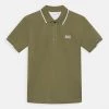 BOSS Kidswear SHORT SLEEVE Polo Green Enfant -BOSS Soldes Magasin 22632315618e485098566cb573596849