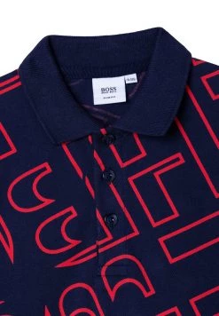BOSS Kidswear Polo Bleu Cargo Enfant -BOSS Soldes Magasin 227bd548e2c741a181c5027b7ea8679b