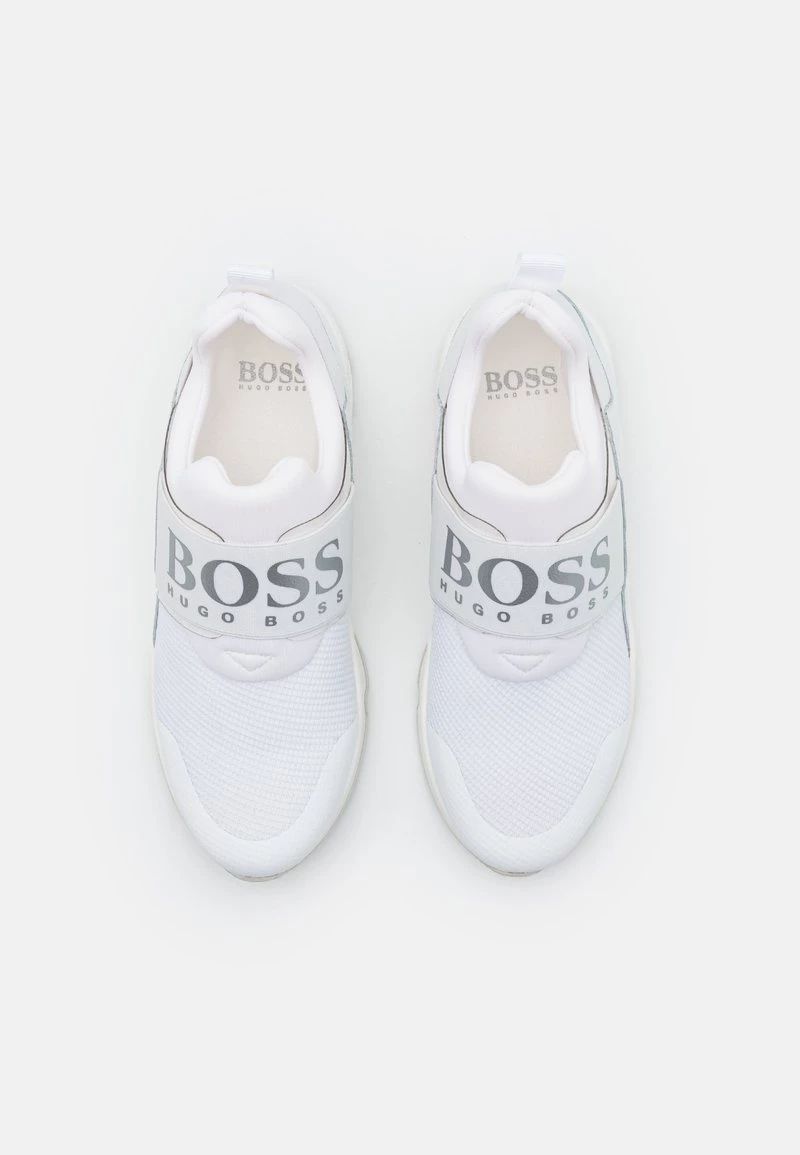 BOSS Kidswear Enfant TRAINERS Baskets Basses Blanc 6 BOSS Kidswear Enfant TRAINERS Baskets Basses Blanc – Image 4