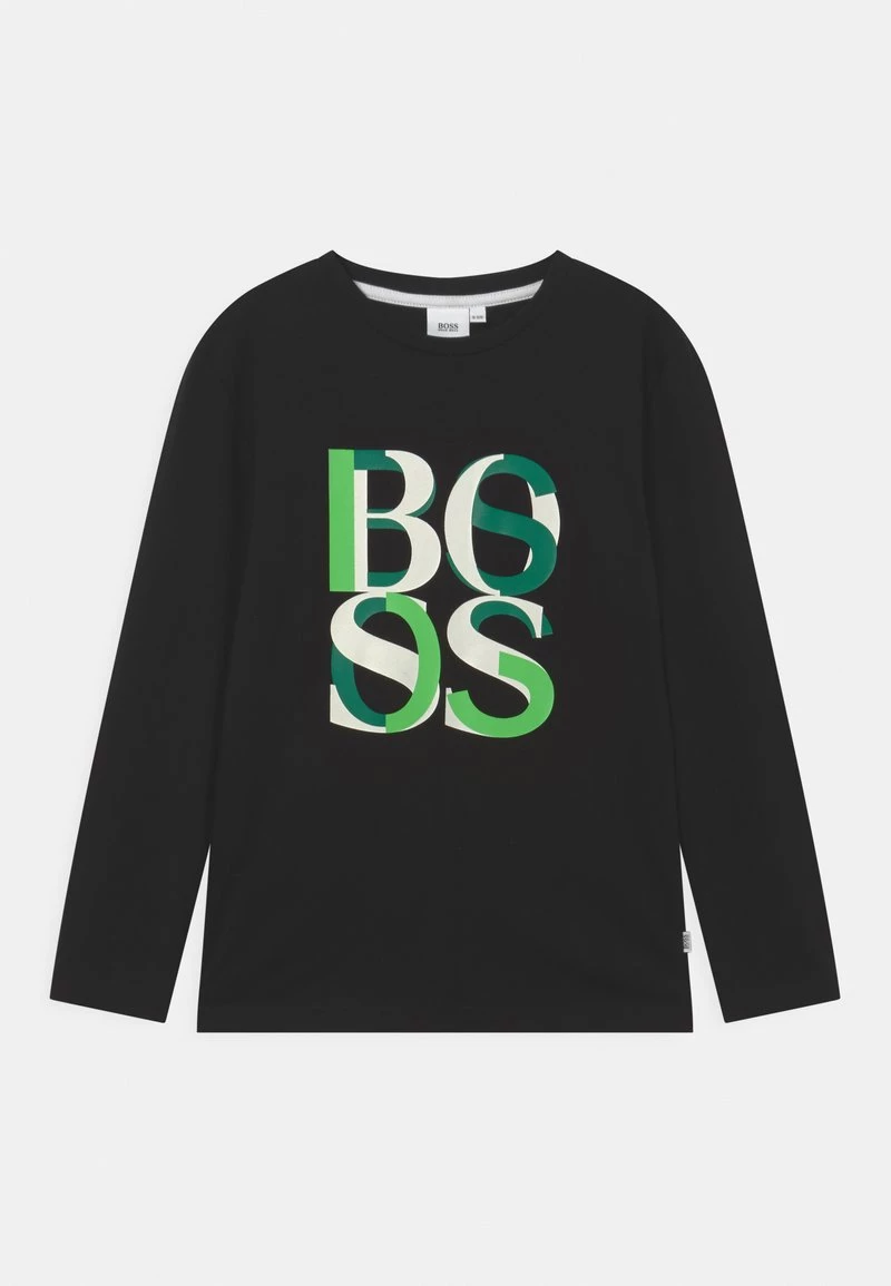 BOSS Kidswear LONG SLEEVE T Shirt à Manches Longues Black Enfant 3 BOSS Kidswear LONG SLEEVE T Shirt à Manches Longues Black Enfant