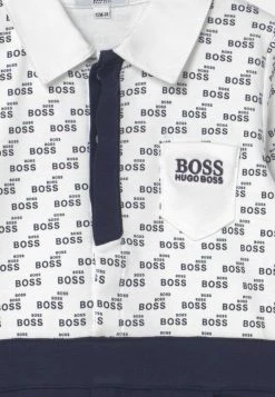 BOSS Kidswear ALL IN ONE Combinaison Whitenavy Enfant -BOSS Soldes Magasin 23f7d5565c06405fa395c9a4d800f1aa