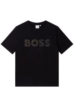 BOSS Kidswear T Shirt Imprimé Black Enfant