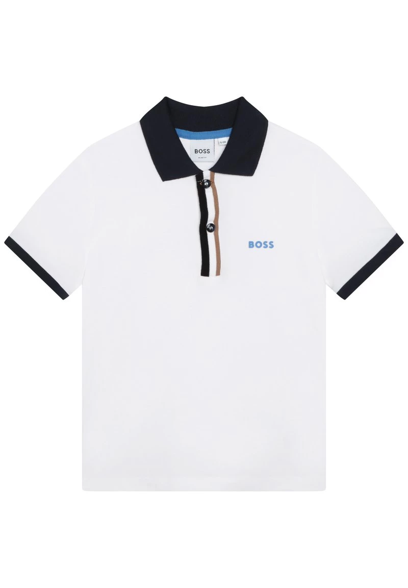 BOSS Kidswear SHORT SLEEVED Polo Blanc Enfant 3 BOSS Kidswear SHORT SLEEVED Polo Blanc Enfant