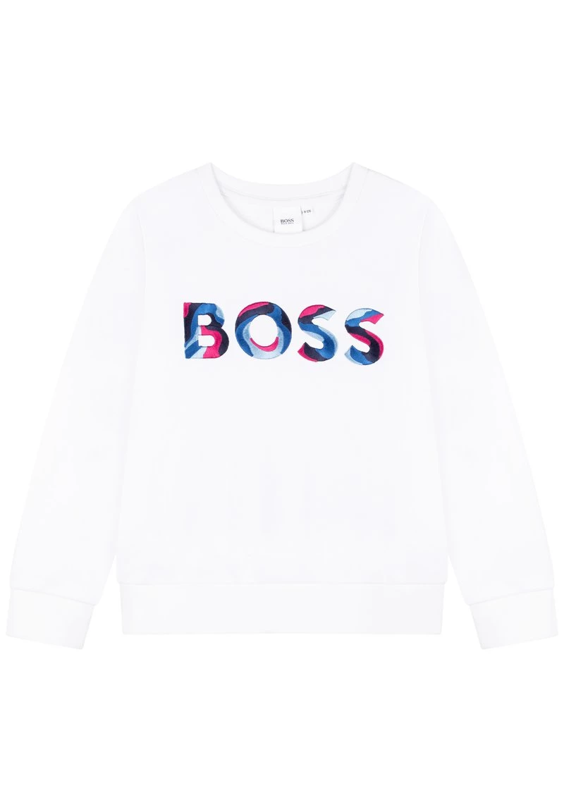 BOSS Kidswear Enfant Sweatshirt Blanc 3 BOSS Kidswear Enfant Sweatshirt Blanc