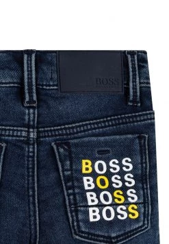 BOSS Kidswear Enfant Short En Jean Stone Pulverisation -BOSS Soldes Magasin 2c2f302896c24632beac3fb57f568bfa