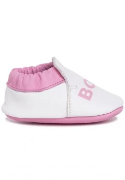 BOSS Kidswear Enfant Chaussons Pour Bébé Blanc -BOSS Soldes Magasin 2d1925aaf5fe4036b50254564e455dec