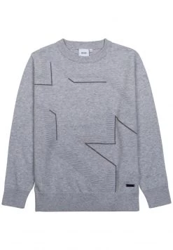 BOSS Kidswear Sweatshirt Gris Chine Enfant