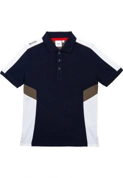BOSS Kidswear Polo Bleu Cargo Enfant