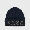 BOSS Kidswear Unisex Bonnet Marine -BOSS Soldes Magasin 30f1f3cfcc264f098b2183c0f0697fce
