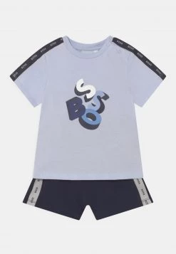 BOSS Kidswear T Shirt Imprimé Pale Blue Enfant