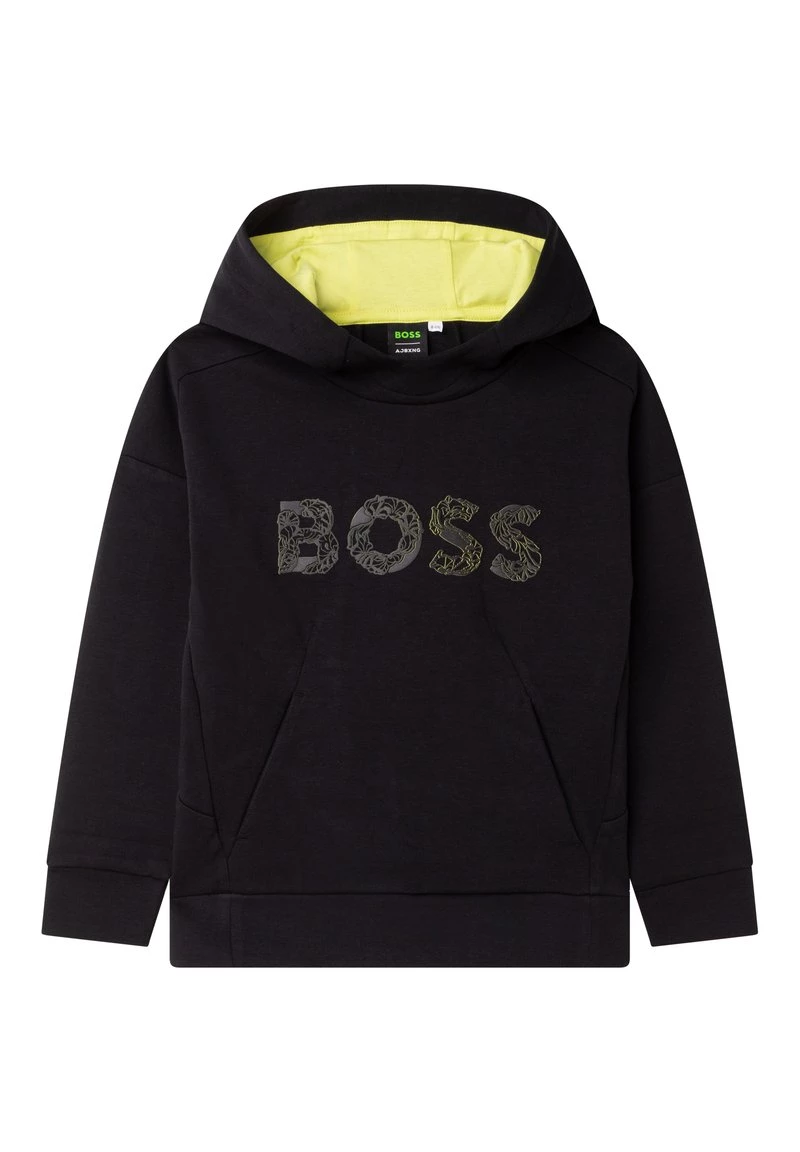 BOSS Kidswear Enfant Sweat à Capuche Black 3 BOSS Kidswear Enfant Sweat à Capuche Black