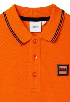 BOSS Kidswear Enfant LONG SLEEVE Polo Pumpkin -BOSS Soldes Magasin 37b27851dead4089949eaa36aaa865d4