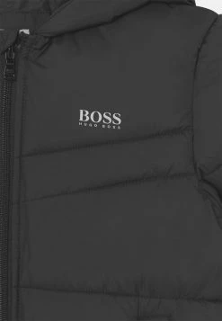 BOSS Kidswear PUFFER Veste D'hiver Black Enfant -BOSS Soldes Magasin 37f7003ffd0c4f49b01983f6fd407b60