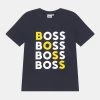 BOSS Kidswear SHORTSLEEVES TEE T Shirt Imprimé Navy Enfant -BOSS Soldes Magasin 387cbe9d50f247b8afe90da7906003f4