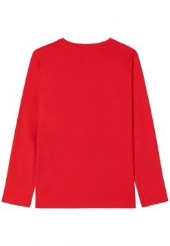 BOSS Kidswear T Shirt à Manches Longues Rouge Marine Enfant -BOSS Soldes Magasin 3d43529a67ad49d08d79b023e822d288