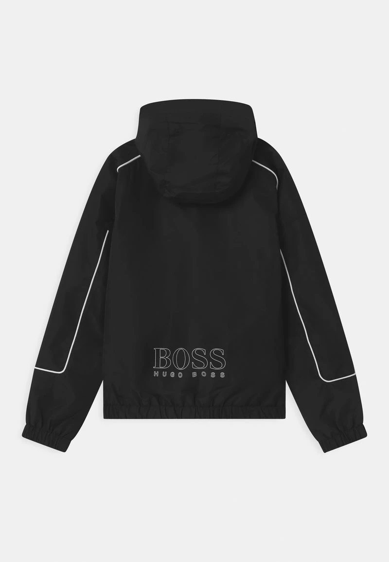BOSS Kidswear Enfant WINDBREAKER Veste Mi Saison Black 4 BOSS Kidswear Enfant WINDBREAKER Veste Mi Saison Black â Image 2