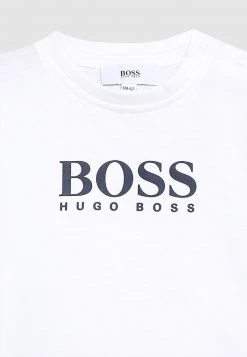 BOSS Kidswear T Shirt Imprimé Weiss Unisex -BOSS Soldes Magasin 3eb9440fd3044e359aaef349dde38440