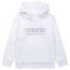 BOSS Kidswear Enfant CAPSULE Sweat à Capuche Blanc -BOSS Soldes Magasin 42e24fa5ae3945cb8453236e6f51f1de
