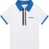 BOSS Kidswear Enfant Polo Blanc 1 BOSS Kidswear Enfant Polo Blanc -BOSS Soldes Magasin 44fea3035d8f4c2f8de9146a68046aea