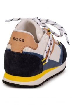 BOSS Kidswear Enfant BASKETS Baskets Basses Bleu Cargo 9 BOSS Kidswear Enfant BASKETS Baskets Basses Bleu Cargo -BOSS Soldes Magasin 45e24e392f1a4b6e91b8ceb888fbad4a