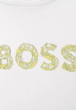 BOSS Kidswear Sweat à Capuche Blanc Enfant -BOSS Soldes Magasin 45fd5956b68e430bae6442b8a2ed9902